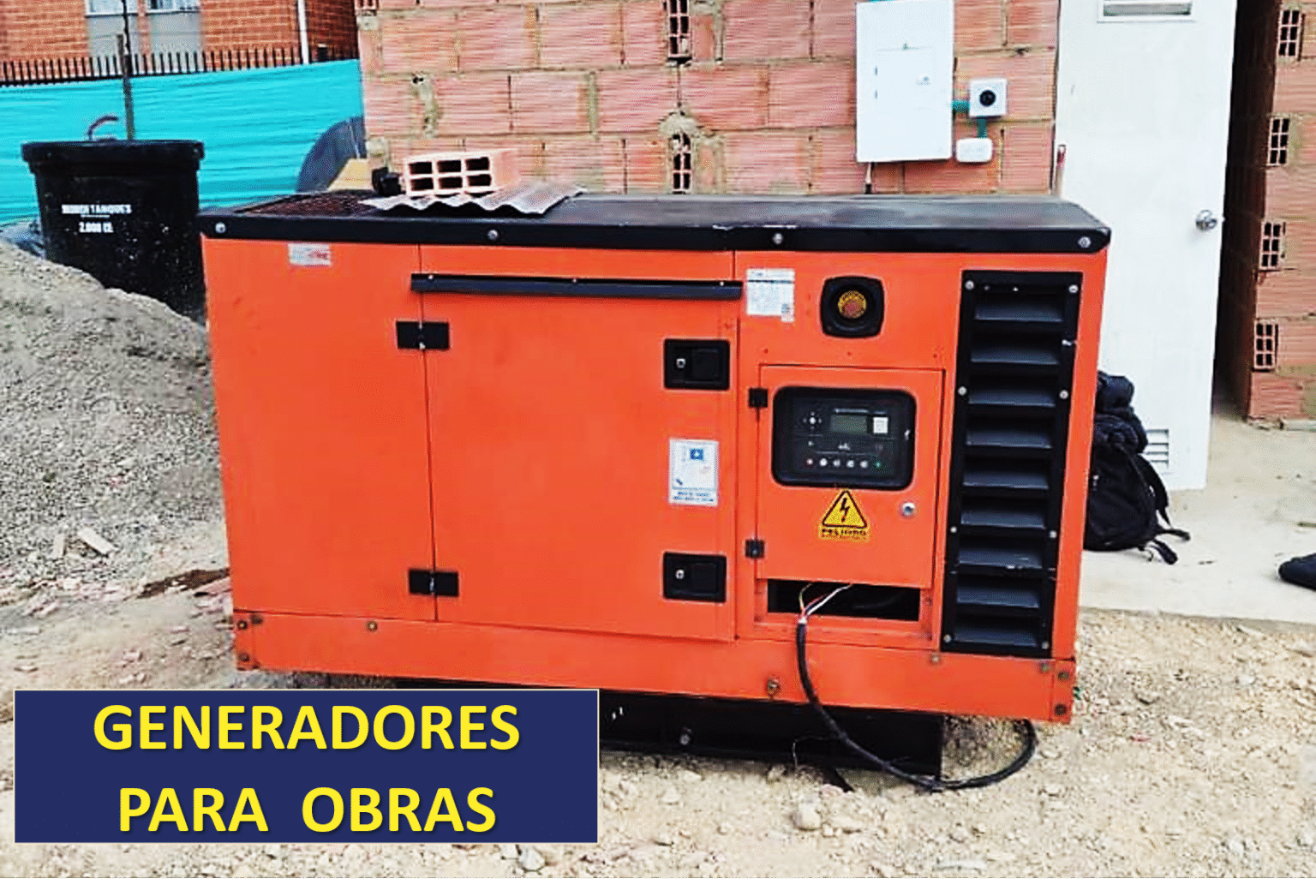 GENERADORES PARA OBRAS
